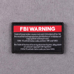 FBI HOIATUS R&otilde;ivaste plaastrid konksussilmuste &otilde;mblemine plaastrid riietele kootud plaastri &otilde;mblemine riietele kleebised m&auml;rgid