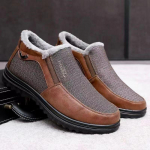 Talvised soojad riidest kingad Meeste vabaaja paksuse p&otilde;hjaga lumesaapad Zapatillas De Hombre Kerged pehmed k&otilde;rged, suured 48 suuruse kingad 38 must