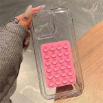 Telefoni&uuml;mbris iPhone 16 15 14 Pro Max Plus 11 12 13 Pro 7 8 Plus XR X XS SE2 3D iminapp turvapadja l&auml;bipaistev p&otilde;rutuskindel kate iPhone 11