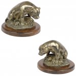 Staffordshire Bull Terrier, Staffy III - dog statue, figurine for office, trophy for dog show by Art-Dog brand