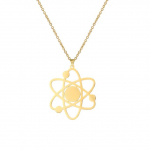 Atomic Model Ripats Kaelakee Roostevabast Terasest Naistele ja Meestele Golden Link Keti Aksessuaarid Moeehted Kingitus