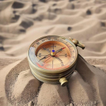Antiikne Reprodutseeritud Dillon London Kompass Navigatsioonivahend Graveeritud Kompass Lauadekor Kodukujundus beige