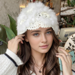 Talvine soe m&uuml;ts, k&uuml;&uuml;liku pl&uuml;&uuml;sist Baotou m&uuml;ts, mitmek&uuml;lgne, k&uuml;lmavastane, kootud villane karvane pottm&uuml;ts One Size