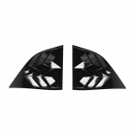 Dodge Challenger 2010 Up v&auml;liste ABS-tarvikute autoakna luugi kaunistuse katte trimm must