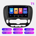 Androidi autoraadio KIA Soul 2014-2018 jaoks Multimeediapleier Peaseade Stereo GPS-navigatsioon BT WIFI 1+16GB 1+16GB,A
