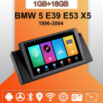 Android Carplay autoraadio BMW 5 E39 E53 X5 jaoks 1996-2004 Multimeediumipleier peaseade Stereo GPS Navigatsioon BT WIFI 2+32GB 1+16GB