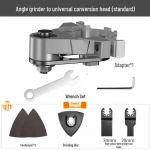 Multifunktsionaalne elektriline nurklihvija puidut&ouml;&ouml;tlemiseks &ndash; kabriolett trimmer ja slotterpea multi-purpose treasure set