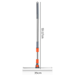 Silikoonist kaabitsahari Magic Wiper High Place Klaasipuhastaja P&otilde;randamopp Majapidamises Vannitoa P&uuml;hkimisvesi 35cm-1PCS