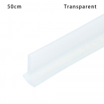 Barrier Shower Dam Isekleepuv veekork Ukse alumine tihendusriba vett hoidev riba 50cm puhas