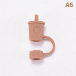 Silikoonist tihendusk&otilde;rrekork Korduvkasutatav joogitolmukork Multifilmi pistikud n&auml;pun&auml;ited kate &uuml;likond k&ouml;&ouml;gitass isetegemise tarvikud as the picture