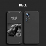 Vedelas silikoonist telefoni&uuml;mbris Xiaomi Mi 12T 12 12X 10T 11T 11i Poco F3 X3 Pro 11 Lite 5G NE Redmi Note 10 12C 10S 11S 9 kate jaoks Mi 11 Lite 5G must
