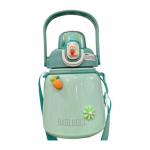 650 ml veekeetja, kuumakindel roostevabast terasest veekeetja joogik&otilde;rrepudel termovaakumkruus roheline