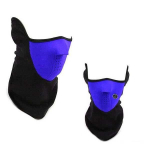 MASQUE DE VOYAGE Chaud Face cou Masque Paintball V&eacute;lo moto Masque anti Froid bleu#C493E_cbas