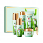 Aloe Vera Ilu rahustav niisutav luksuslik 6-osaline valgendav kortsudevastane vananemisvastane nahahoolduskomplekt kergete laikude nahahooldus