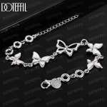 925 h&otilde;bedane viie liblikaga ketiga k&auml;ev&otilde;ru Moodsad pulmaehted 20CM