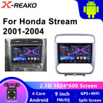 Juhtmevaba Carplay Auto Bluetooth Audio Multimeedia Video M&auml;ngija 9 GPS Navigatsioon Tarvik Honda Stream 2001-2004 jaoks 4 core 1GB+32GB carplay