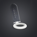 Kaasaskantav WC-poti istme t&otilde;stmine WC-poti kaane t&otilde;stuk V&auml;ltige WC-poti katte k&auml;epideme puudutamist ja t&otilde;stke katmata seadet 1PCS