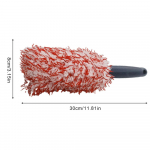 Auto rattahari, pika k&auml;epidemega auto velgede puhastamine puhastusharjad Pehmed pehmed rehvipesurid Auto rummud Detailhari Auto hooldus