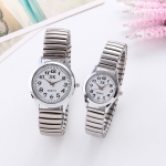Elastne roostevabast terasest k&auml;ekell Quartz Lovers Analoogkellade kaunistused 2PC