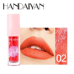 Fruit Juice Lip Tint Nonstick Cup Liquid Lipstick Blush Waterproof Long Lasting Water Stain Lips Cheeks Makeup 2 in 1 Piece, 02, 07 A2, 1 Piece beige