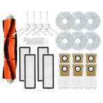 Xiaomi Mijia Omni B101CN X10 Plus S10 Pro L10s Ultra Robot tolmuimeja tarvikud Peamine k&uuml;lgpintsli moppriie tolmukott CHINA
