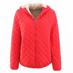 Johnature Spring 10 v&auml;rvilised naiste t&otilde;mblukuga naiste riided lahtised jakid S punane