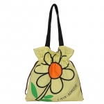 Naiste tr&uuml;kitud l&otilde;uendikott &otilde;petajate p&auml;evaks m&otilde;eldud &otilde;pilase &otilde;lakott, moodne k&auml;eshoitav ostukott v&auml;liskaubandusele