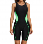 Charmleaks Athletic &uuml;hes t&uuml;kis naiste ujumisriided Boyleg Swimwear Racerback ujumisriided M