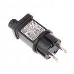 Vahelduvvoolu 220 V kuni 31 V alalisvoolu 6 W 8 funktsionaalne LED-lambi draiver Eu pistikl&uuml;liti adapter Ip44 veekindel laservalgustus Euroopa toiteallikas Onesize