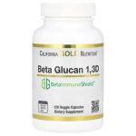 California Gold Nutrition, Beta-gl&uuml;kaan 1-3D koos Beta-ImmuneShieldiga, 125 mg, 120 taimset kapslit
