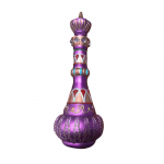 I Dream Of Jeannie Bottle From Della Second Season MIRRORED Purple Bottle!Pagoda Spirit Bottle Decoration 2025 new One Size