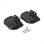 2Pcs Electric Bike Rear Pedals Wheel Wide Professional Easy to Install Seat Foot
