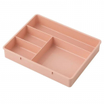 1 tk lauaarvuti nelja v&otilde;rega mitmesugused hoiukarbid Multifunktsionaalne ehete kirjatarvete kosmeetika organiseerimiskarp koju ja kooli 20 *15.5 *3cm valge
