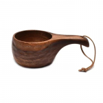 1 tk 240 ml k&auml;sit&ouml;&ouml;na valmistatud puidust piimatass akaatsiapuidust kohvikruus kandetrossiga k&auml;epidemega Matkatarbed tassid Koduk&ouml;&ouml;k T&ouml;&ouml;riistad 240ML