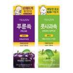 Teazen Ploomimahl ploomiekstraktiga ja rohelise &otilde;una &auml;&auml;dikas &otilde;unaekstraktiga 50g (2 Valikud) Prune 5 + Apple 5 Sticks