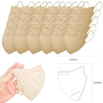 Korea mask Dry-Fit KF94 v&auml;ike beež mask &ndash; 30 pakki hingav ja kerge n&auml;omask igap&auml;evaseks kasutamiseks mask naistele maskid maskid lastele