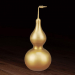 Bagua K&otilde;rvitsa Kuju Hulu K&otilde;rvitsa Figuur Feng Shui Kaunistus Lauale Lehe ja Avatava Kauega Wu Lou Height 17cm