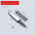 10 tk. Uksekork Kapp Riistvara Pehme sulgumissiiber, l&uuml;kake sahtel avamiseks, pehme vaikne sulgemine, puutetundlik, n&auml;htamatu k&auml;epideme puhver