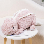 70/90CM Simulatsioon Ank&uuml;losauruse Palusm&auml;nguasjad Armsad Dinosaurusnukud Padi Loov T&auml;idisega Pehme Laste Poiste S&uuml;nnip&auml;eva Kaunistus Kingitused 70cm roosa