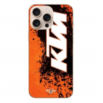 Coque - KTM - Iphone 16 Pro - Souple - Orange - Mat