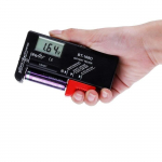 ZAMUS Testeur de Piles num&eacute;rique pour AA, AAA, C, D, PP3, 9V, 1,5V, Piles Bouton, Fonctionne sans Pile