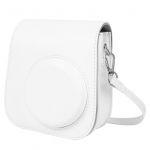 PU-nahast kott &otilde;larihmaga Fujifilm Instax Mini 11 CameraWhite jaoks valge