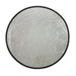 H&otilde;bekuldne 2-&uuml;hes helkur Kaasaskantav mini &uuml;mmargune valgusreflektor fotograafia fotovalgustuseks 30cm / 11.8in