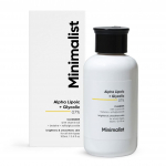 Puhastusvahend alfa-lipohappe ja gl&uuml;koolhappega (100 ml), Alfa-lipoehape + gl&uuml;koolhape 07% puhastaja, Minimalistlik