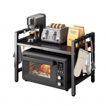 1 tk laiendatav 42&ndash;64 cm mikrolaineahju riiulipaneel, niiskus- ja roostekindel mikrolaineahjus t&ouml;&ouml;tav t&ouml;&ouml;laud, lauan&otilde;ude hoiukoht