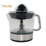 Elektriline tsitrusviljamahlapress toidukvaliteediga BPA-vaba 18000 p/min kiire, kergesti puhastatav l&auml;bipaistev automaatne apelsinimahlapress must