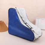 Kaasaskantav rulluiskude kott Uisutamiskott Suure mahutavusega hingav laste rulluiskude kott Uisud Hoiukott Uisujalatsite kott sinine