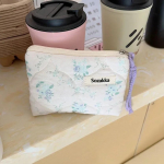 Lillemustriline meigikott T&otilde;mblukuga Hoiu Huulepulgakott Kosmeetikakott Tualett-tarvete Pesemiskott Multifunktsionaalne M&uuml;ndikott