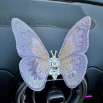 Auto &otilde;huv&auml;rskendaja &otilde;hukonditsioneer v&auml;ljalaskeava klamber auto parf&uuml;&uuml;mi hajuti auto stiilis loomulik l&otilde;hn aroom Butterfly automaattarvikud