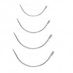 &Otilde;mblusn&otilde;el Nahast K&auml;sit&ouml;&ouml; &Otilde;mblustarvikud Suure silmaga n&otilde;el, pikendatud kumer n&otilde;el, naha parandamise t&ouml;&ouml;riist h&otilde;be